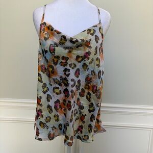 Mystree Colorful Leopard Print Camisole